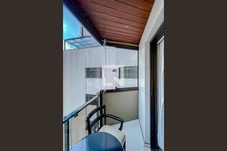 Varanda da Suíte 3 de apartamento à venda com 6 quartos, 368m² em Vila Regente Feijó, São Paulo