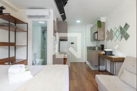 Sala/Quarto de kitnet/studio para alugar com 1 quarto, 24m² em Bela Vista, São Paulo