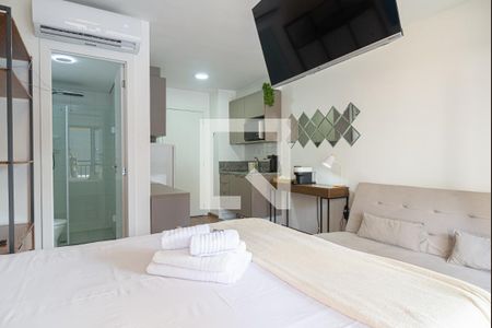 Sala/Quarto de kitnet/studio para alugar com 1 quarto, 24m² em Bela Vista, São Paulo