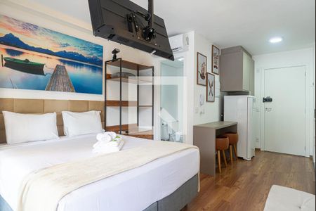 Sala/Quarto de kitnet/studio para alugar com 1 quarto, 24m² em Bela Vista, São Paulo