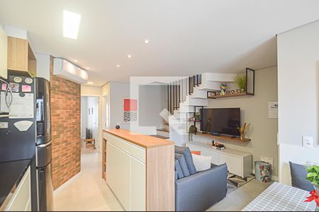 Sala/Cozinha de apartamento à venda com 2 quartos, 110m² em Nova Petrópolis, São Bernardo do Campo