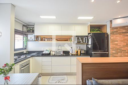 Sala/Cozinha de apartamento à venda com 2 quartos, 110m² em Nova Petrópolis, São Bernardo do Campo