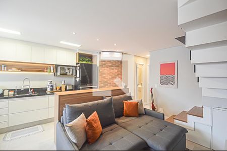 Sala/Cozinha de apartamento à venda com 2 quartos, 110m² em Nova Petrópolis, São Bernardo do Campo