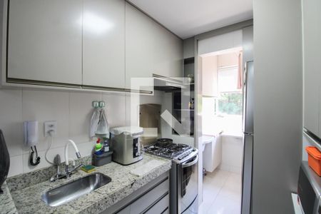 Cozinha de apartamento à venda com 2 quartos, 62m² em Dona Clara, Belo Horizonte