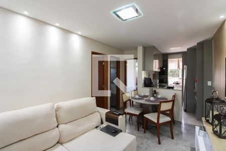 Sala de apartamento à venda com 2 quartos, 62m² em Dona Clara, Belo Horizonte