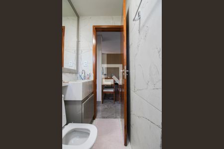Banheiro Social de apartamento à venda com 2 quartos, 62m² em Dona Clara, Belo Horizonte