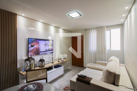 Sala de apartamento à venda com 2 quartos, 62m² em Dona Clara, Belo Horizonte