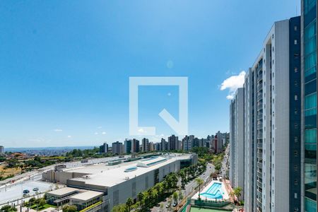 Sala Vista de apartamento à venda com 1 quarto, 76m² em Belvedere, Belo Horizonte