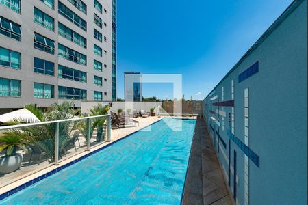 Piscina de apartamento à venda com 1 quarto, 76m² em Belvedere, Belo Horizonte