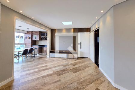 Sala de apartamento para alugar com 3 quartos, 106m² em Nova Petrópolis, São Bernardo do Campo