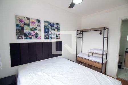 Suíte  de apartamento para alugar com 1 quarto, 28m² em Jardim Caravelas, São Paulo