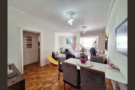 Sala de apartamento à venda com 4 quartos, 124m² em Flamengo, Rio de Janeiro