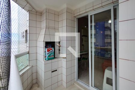 Sacada de apartamento para alugar com 2 quartos, 58m² em Maracanã, Praia Grande