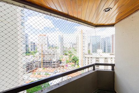 Varanda da Sala de apartamento à venda com 3 quartos, 147m² em Cidade Monções, São Paulo