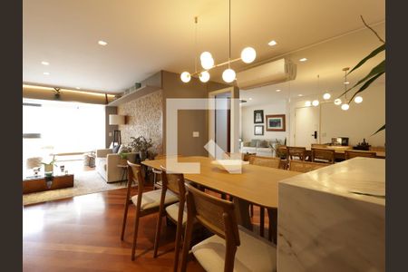 Sala de Jantar de apartamento à venda com 3 quartos, 140m² em Vila Suzana, São Paulo