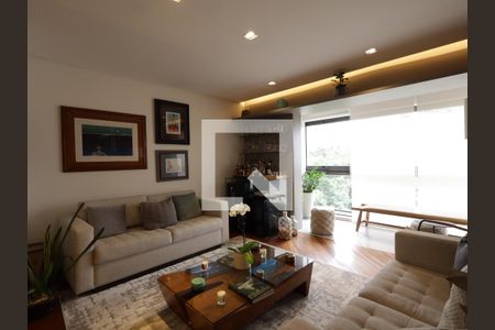 Sala de apartamento à venda com 3 quartos, 140m² em Vila Suzana, São Paulo