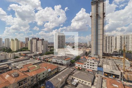 Vista do Quarto de apartamento para alugar com 1 quarto, 24m² em Brás, São Paulo