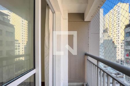 Varanda de apartamento para alugar com 1 quarto, 34m² em Liberdade, São Paulo