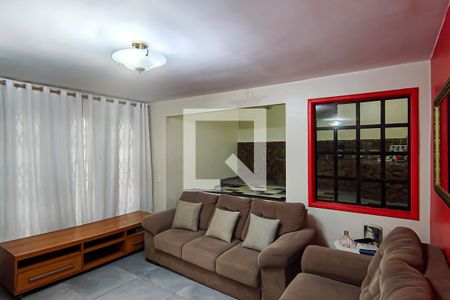 sala de casa de condomínio à venda com 5 quartos, 233m² em Taquara, Rio de Janeiro