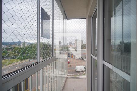 Varanda da Sala de apartamento para alugar com 2 quartos, 57m² em Primavera, Novo Hamburgo
