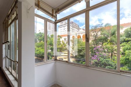 Varanda da Sala de apartamento para alugar com 2 quartos, 112m² em Perdizes, São Paulo
