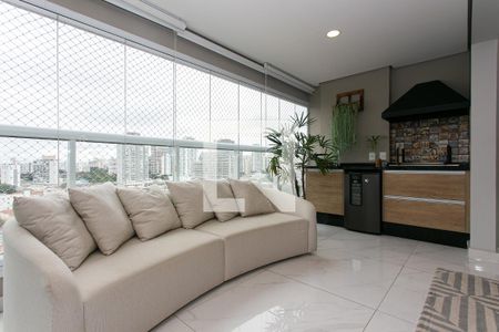 Varanda gourmet de apartamento à venda com 3 quartos, 127m² em Tatuapé, São Paulo