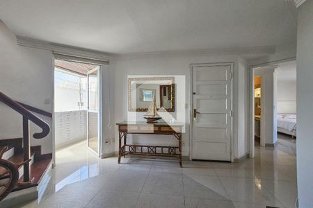 Sala de apartamento para alugar com 3 quartos, 165m² em Jardim Las Palmas, Guarujá