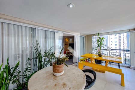 Varanda da Sala de apartamento à venda com 3 quartos, 134m² em Belenzinho, São Paulo