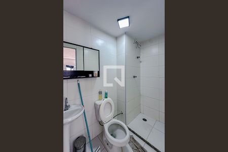 Banheiro da Suíte de apartamento para alugar com 1 quarto, 26m² em Brás, São Paulo