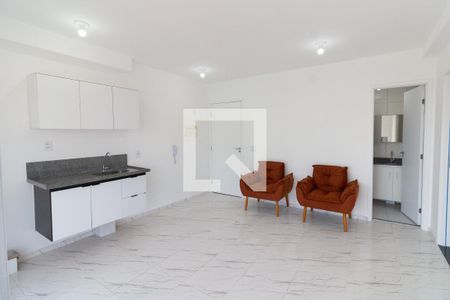 Sala - Cozinha de apartamento para alugar com 2 quartos, 49m² em Vila Sonia, São Paulo