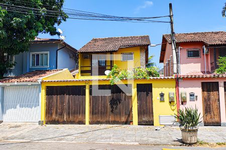 fachada de casa de condomínio à venda com 4 quartos, 250m² em Anil, Rio de Janeiro