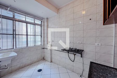 Cozinha e Área de Serviço de kitnet/studio para alugar com 1 quarto, 25m² em Aclimação, São Paulo