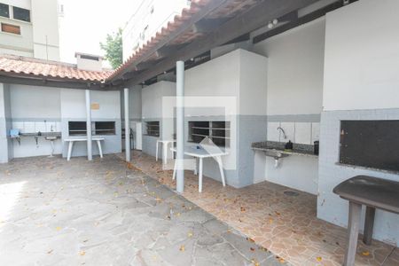 Área comum - Churrasqueira de apartamento à venda com 2 quartos, 60m² em Jardim do Salso, Porto Alegre