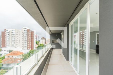 Varanda da Sala de apartamento à venda com 3 quartos, 177m² em Menino Deus, Porto Alegre