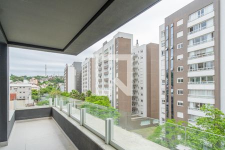 Varanda da Sala de apartamento à venda com 3 quartos, 177m² em Menino Deus, Porto Alegre