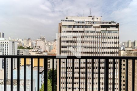 Varanda de kitnet/studio à venda com 1 quarto, 29m² em Vila Buarque, São Paulo