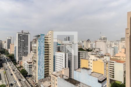 Vista de kitnet/studio à venda com 1 quarto, 29m² em Vila Buarque, São Paulo