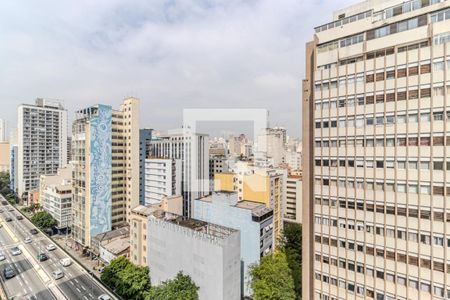 Vista de kitnet/studio à venda com 1 quarto, 29m² em Vila Buarque, São Paulo