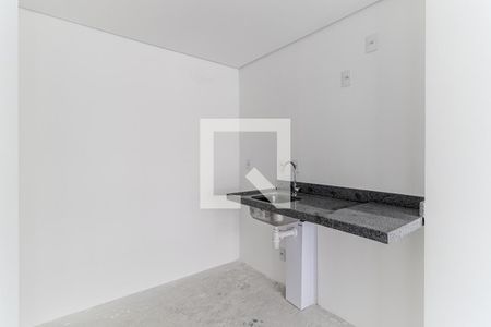 Cozinha de kitnet/studio à venda com 1 quarto, 29m² em Vila Buarque, São Paulo
