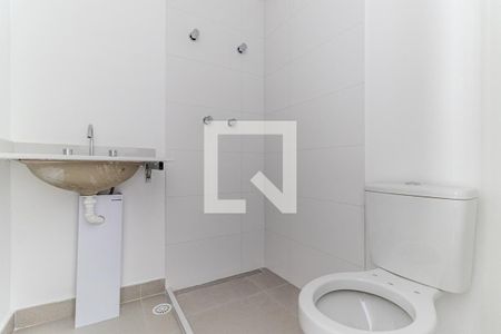 Banheiro de kitnet/studio à venda com 1 quarto, 23m² em Vila Buarque, São Paulo