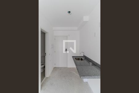 Cozinha de kitnet/studio à venda com 1 quarto, 23m² em Vila Buarque, São Paulo