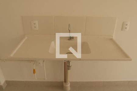 Sala e Cozinha Integrada de apartamento para alugar com 1 quarto, 27m² em Parque Industrial Tomas Edson, São Paulo