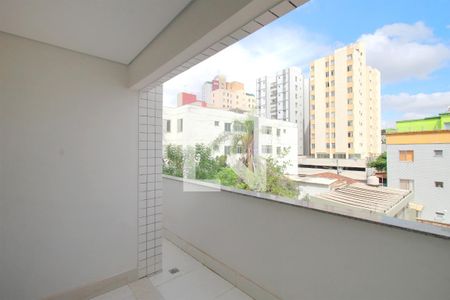 Varanda da Sala de apartamento à venda com 3 quartos, 78m² em Sagrada Família, Belo Horizonte
