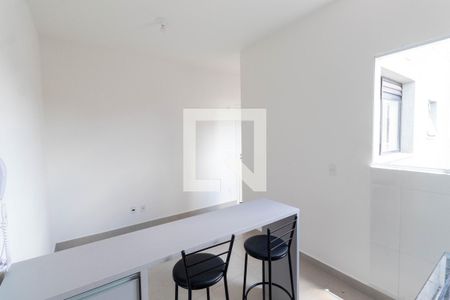 Sala/Cozinha de apartamento para alugar com 1 quarto, 35m² em Vila Granada, São Paulo