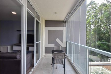 Varanda de apartamento para alugar com 1 quarto, 42m² em Real Parque, São Paulo