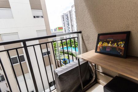 Varanda da Sala de apartamento para alugar com 2 quartos, 50m² em Parque Residencial da Lapa, São Paulo