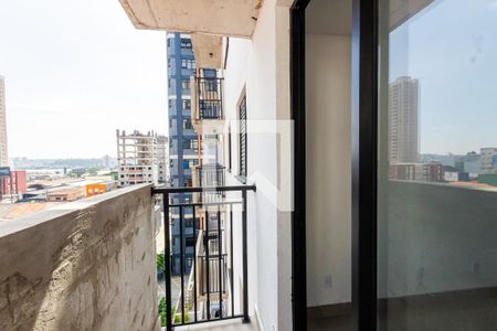 Varanda Sala e Cozinha de apartamento à venda com 2 quartos, 46m² em Campestre, Santo André