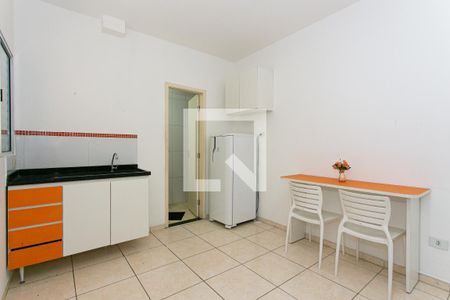 Cozinha de kitnet/studio para alugar com 1 quarto, 20m² em Vila Prudente, São Paulo