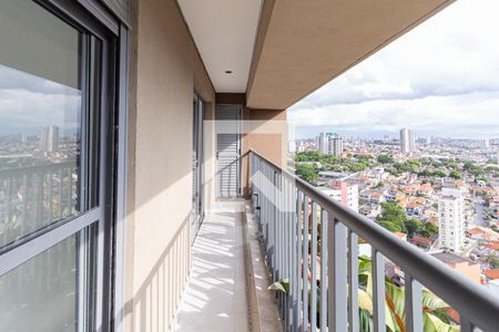 Sacada  Suíte  de apartamento para alugar com 1 quarto, 38m² em Bela Vista, Osasco