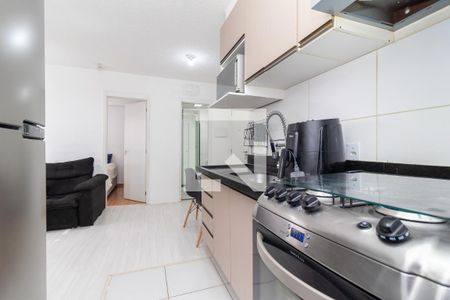 Cozinha de apartamento à venda com 2 quartos, 37m² em Jardim Norma, São Paulo